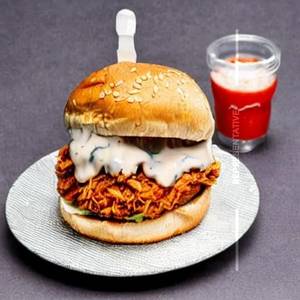Shredded Chicken Burger