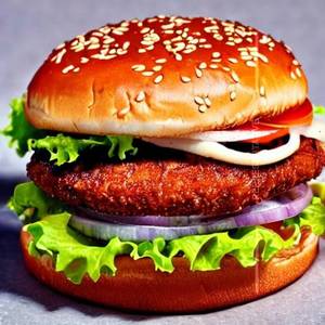 Chicken Barbecue Burger