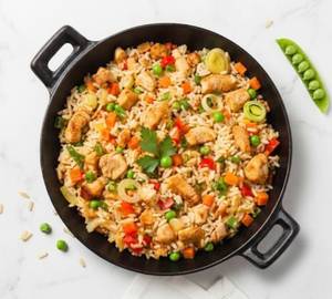 Chicken Singapore Fried Rice