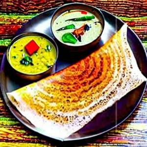 Ghee dosa dinner