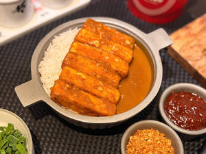 Cottage Cheese Katsu Meal Bowl