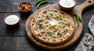 Aloo pyaz paratha