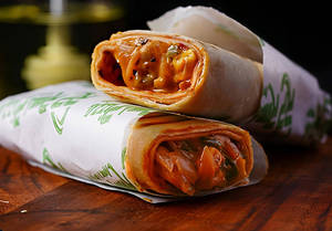 Paneer Achari Wrap