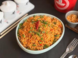 Veg Chilli Garlic Fried Rice