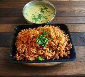 Masala Bhat With Kadi