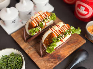 Cottage Cheese Katsu Open Bao