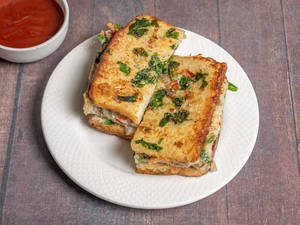 Omelette Peanut Butter Sandwich