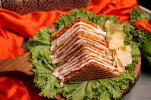 Non Veg Hulk Sandwich (three Layered)