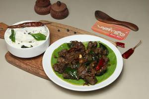 Curd Rice + Liver Sukka