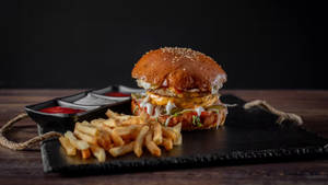 Aloo Tikki Burger