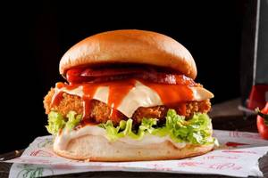 Red Hot Veg Crunch Burger