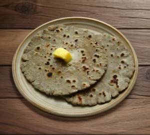 Bajra roti with desi ghee