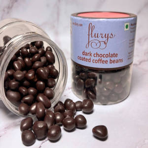 Dark Chocolate Coated Coffee Beans Jar [100 g]