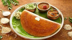 Butter dosa dinner