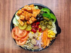 Egg Paneer Salad