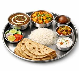 Special Thali With Matar Paneer  [With Dal Makhani]