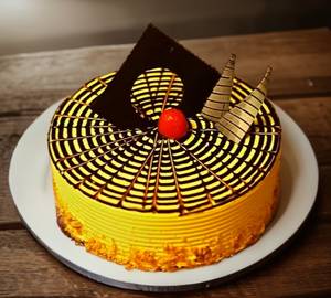 Pure Veg Butterscotch Cake [550 G]