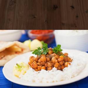 Chana Masala Rice Bowl