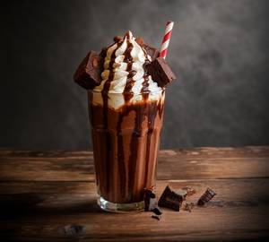 Premium Brownie Bliss Milkshake