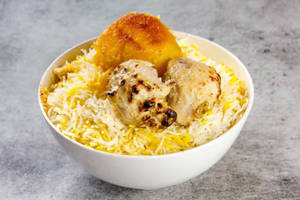 Chicken Reshmi Biryani[1000Ml,2Pcs Reshmi,1 Aloo]