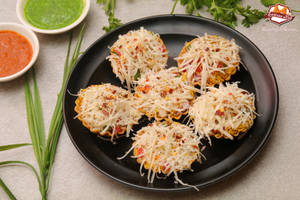 Pizza Cheese Basket Chaat