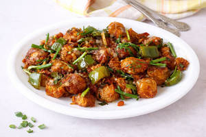 Chilli Mushroom Dry