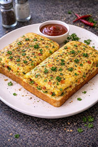 Bread Omelette[3 Eggs]