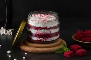 Redvelvet Jar Cake