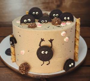 Oreo Ferrero Rocher Chocolate Helloween Cake