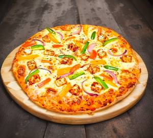 Loaded peppy pannerpizza