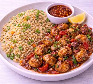 Rice & Chilli Mushroom [4]