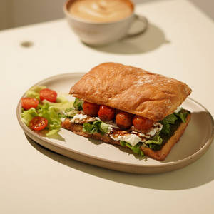Caprese Burrata Sandwich