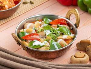 Babycorn Capsicum Mushroom Masala