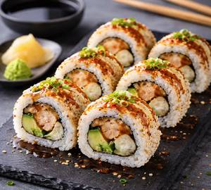Chicken Uramaki