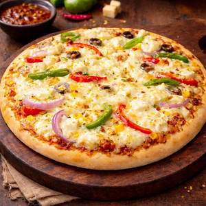 Veggie Cheese  Pizza(8")