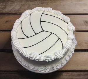 Vanilla Simple Birthday Anniversary Cake