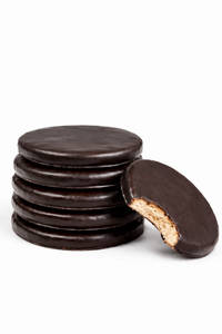 Dark Chocolate Coated Biscuits