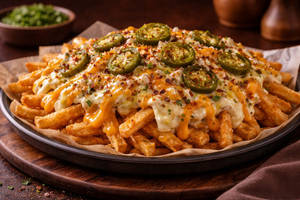 Triple Cheese Burst Fries