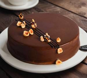 Chocolate Cream Hazelnut Cake