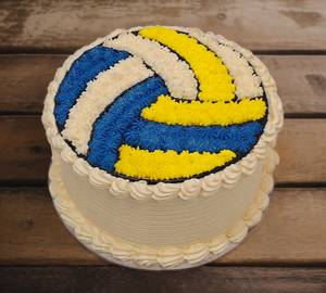 Blueberry Design Top Of The Colour Full Cake