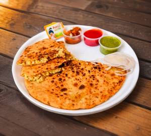 Mutton keema paratha