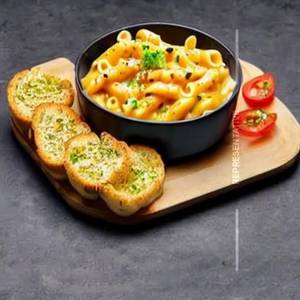 Veg Cheese Macaroni Pasta In Choice Of Sauce