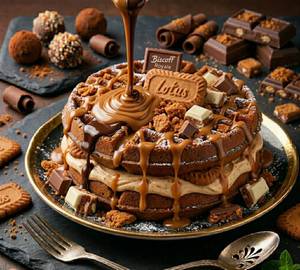 Biscoff Royale Waffle