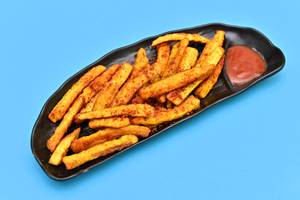 Peri peri fries jain