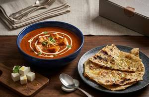SHAHI PANEER WITH BUTTER NAAN