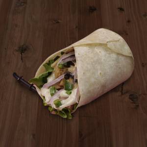 Creamy Mushroom Wrap