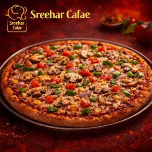 Paneer Mushroom Pizza
