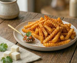Perry Perry French Fries With Salsa Dip