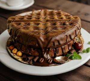 Dark Chocolate Waffle