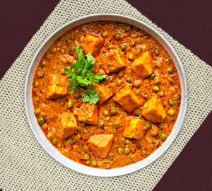 Matar paneer